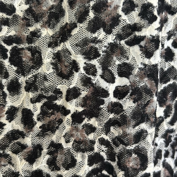 Victoria’s Secret animal print teddy, women’s sized L - Picture 2 of 7